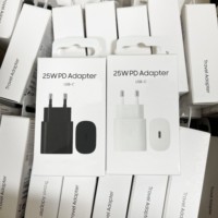 Chargeur Ultra Rapide 25W 45W Pour Samsung, Chargeur Téléphone Type-C EU US UK AU Pour Câble Samsung S21 S22 S23 S24