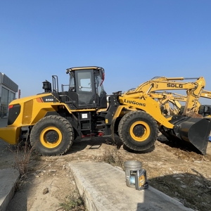 รถตักล้อยาง SDLG 856H ขนาด 5 ตัน แบบเทเลสโคปิก ดีเซล-ไฮดรอลิก รถแทรกเตอร์ตีนตะขาบขนาดเล็ก - Product Image 2
