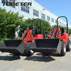 Tobeter Ce Goedgekeurde H-180 Voorlader Met 4wd Mini Wiellader Grondverzetmachine Te Koop - Product Image 4