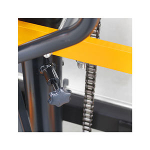 Haizhili idraulico Stacker manuale idraulico 2000kg 1.6m multifunzionale manuale Stacker per magazzino mano carrello elevatore manuale manuale - Product Image 5