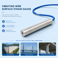 Medidor de Tensión de Superficie con Cable Vibratorio y Protección IP67 para Monitoreo de Puentes, Túneles y Edificios