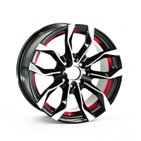 Nouvelles jantes concaves en alliage d'aluminium forgé chromé 15 pouces 4x100, ajustement universel, légères, sur mesure pour Suzuki Alto