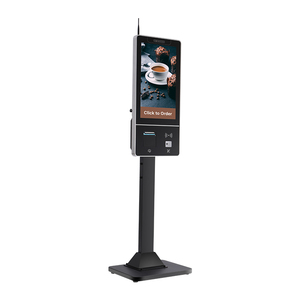 Todo <span class=keywords><strong>en</strong></span> uno mismo pedido quiosco de pago de la máquina de 32 pulgadas para restaurante de comida rápida - Product Image 1