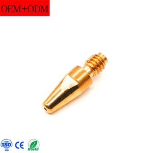 Punta <span class=keywords><strong>de</strong></span> Contacto Tipo <span class=keywords><strong>Fronius</strong></span> para Antorcha <span class=keywords><strong>de</strong></span> Soldadura MIG CNAWELD MTW 500i 42.0001.6464 M8 - Product Image 2