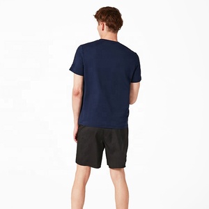 Venta al por mayor de moda Casual camiseta con Logo en la decoración de la <span class=keywords><strong>el</strong></span> pecho delante T camisa para los hombres - Product Image 6