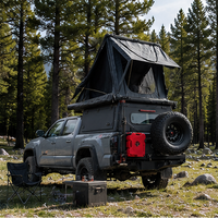 Tente de toit rigide quatre saisons à ouverture automatique, imperméable, pour 3 à 4 personnes, pour SUV, pick-up, 4x4, camping, voyage tout-terrain