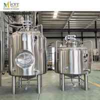 Cuve de fermentation de bière de brewzilla de navire de stockage de fermenteur de réservoir de mélange 1000L avec l'agitateur à vendre