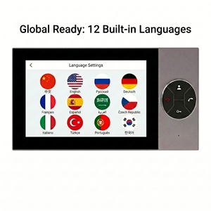 Sistema de Control de Acceso con Videoportero de <span class=keywords><strong>Tres</strong></span> Pantallas de 7 Pulgadas Full HD 108P, Compatible con Múltiples Idiomas y Múltiples Fuentes de Alimentación para Hogar Inteligente - Product Image 4