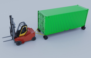 Rueda de contenedor de envío de goma sólida de 20 toneladas adecuada para pastizales, montañas, barro firme, grava, asfalto, camino de hormigón - Product Image 6