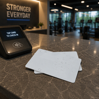 Etiqueta NFC con Logotipo Personalizado, Impresa en PET NTAG213, Diseño a Todo Color para Tarjetas de Presentación y Uso en Marketing, Fabricante Chino