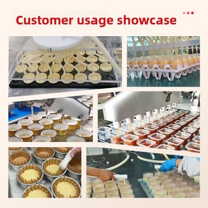 Máquina de dosificación, Máquina de alimentación multicabezal, Máquina de relleno para pan, mermelada y hojaldre, Masa, Pastel de arroz, Pastel de azúcar cristalizado, Líquido para tartas de huevo - Product Image 5