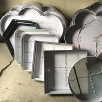 Promotion : Cadre de bannière en tissu, profilés en aluminium pour impression sur film transparent, boîte à lumière double couche