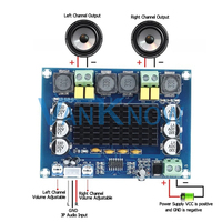 TPA3116D2 Module amplificateur de puissance audio numérique haute puissance stéréo double canal 120W + 120W Carte amplificateur audio XH-M543