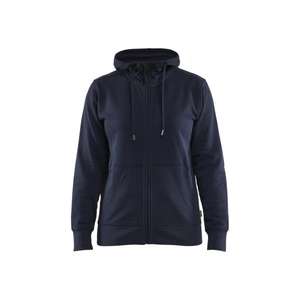 BLAKLADER - 339511588600M Sweat à capuche pour femme avec fermeture éclair Bleu marine foncé-EAN 7330509920053 WORK HOODIES - Product Image 5