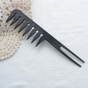 10 Pièces/ensemble Poignée Dents Larges Démêlant Peigne À Cheveux Bouclés Tête Arrière Style Huile À Barbe Peigne Hommes Coiffure Peigne À Dents Larges - Product Image 6