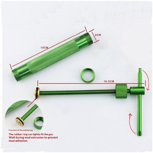 20 Motifs – Extrudeuse à Pâte en Acier Inoxydable, Extrudeuse à Pâte Sucrée, Mélangeurs et Presses pour Gâteaux, Fondants, Céramiques, Poteries, Outils de Jardinage Manuels - Product Image 2