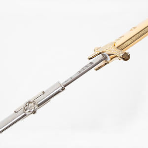 Espada del Comandante del Cuerpo de Marines de los Estados Unidos, Estilo Europeo Occidental, Chapada en Oro, Tallada, Graduación, Guardia de Honor, Acero Inoxidable, Personalizada - Product Image 5