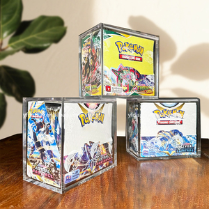 Mạnh Mẽ Nam Châm Tcg Etb Acrylic Bảo Vệ Thân Thiện Với Môi Siêu Cao Cấp Tiếng Anh Phiên Bản Pokemon Acrylic Booster Trường Hợp - Product Image 1