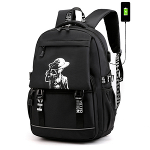 Personalizado <span class=keywords><strong>a</strong></span> prueba de agua al aire libre luminosa de antirrobo Bloqueo de puerto de carga USB bolsa de mochila para los adolescentes - Product Image 1