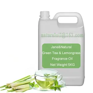 Chá verde lemongrass fragrância óleo para velas perfumadas sabão perfume cosméticos skincare loção shampoo ambientador reed Diffuse