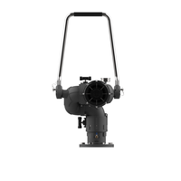 Canon à eau manuel fixe en alliage d'aluminium Plent 4800-6000LPM avec poignée en acier inoxydable pour la lutte contre l'incendie, jet ou brumisation