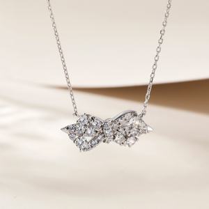 Collar con Colgante de Plata de Ley 925 con Circonita Cúbica Brillante - Product Image 5