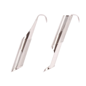 Usine directement vente tuyau en acier inoxydable passoire à thé fleur thé bâton infuseur feuilles mobiles thé Tube filtre - Product Image 2