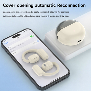 G122 Auriculares abiertos TWS Auriculares inalámbricos Ganchos para la oreja Juego Auriculares deportivos impermeables Auriculares con control táctil para <span class=keywords><strong>Android</strong></span> IOS - Product Image 3