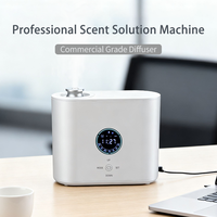 Diffuseur d'huiles essentielles intelligent en plastique, électrique, avec contrôle WiFi via application, 600 ml, sans eau, écologique, grande capacité, affichage LED, pour hôtel