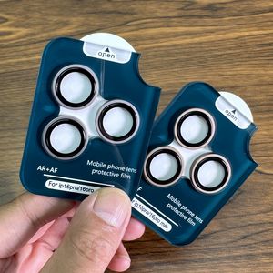 Pellicola Protettiva in Vetro Temperato Corning con Struttura a Scala Metallica <span class=keywords><strong>Eagle</strong></span> Eye per Fotocamera Posteriore iPhone 16 Pro Max 15 Pro 14 13 - Product Image 6