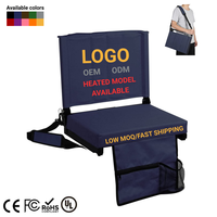 Mydays Tech Venta caliente Low MOQ LOGO Print Stadium Seat Sillas para gradas con soporte trasero