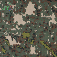 Tissu Oxford personnalisé 500D 100% nylon imprimé camouflage, enduit PU imperméable, Ripstop, pour sacs à dos tactiques et tentes d'extérieur