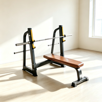 Banc de musculation olympique réglable en hauteur, en métal, pour entraînement de musculation en salle de sport