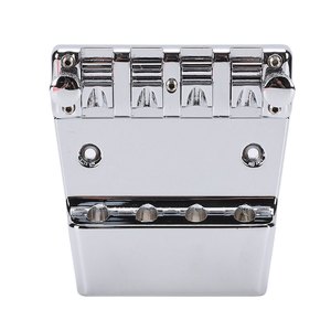 Pont de <span class=keywords><strong>basse</strong></span> compatible <span class=keywords><strong>Rickenbacker</strong></span> 4 cordes, 18 mm, réglable, avec sellettes en alliage de zinc plaqué Chrome - Product Image 6