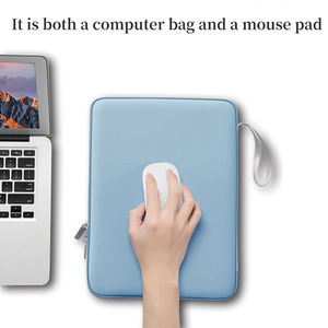 Custom Neoprene Business <b>Laptop</b> <b>Case</b> Waterproof Shockproof <b>Handle</b> Tablet Storage Solid Color Portable Durable Zipper - Product Image 3