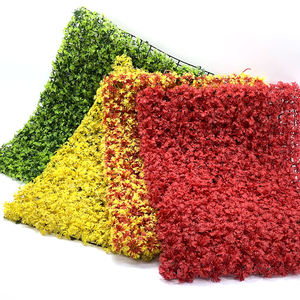 Treillis de haie artificielle extensible et durable à une seule face, certifié anti-UV, mur végétal vert pour <span class=keywords><strong>balcon</strong></span>, patio, mariages - Product Image 3