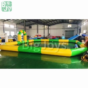 Piste <span class=keywords><strong>de</strong></span> course gonflable pour voitures tamponneuses, équipement gonflable à prix abordable pour aires <span class=keywords><strong>de</strong></span> jeux extérieures/intérieures, en vente - Product Image 6