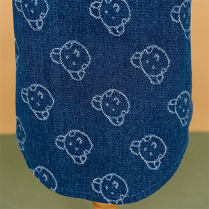 Pet Denim Coat Cute Animal Pattern Warm Autumn Winter <b>For</b> Dog <b>Cat</b> <b>Clothes</b> - Product Image 4