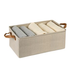 Organisateur de vêtements <span class=keywords><strong>pour</strong></span> armoire <span class=keywords><strong>pour</strong></span> jeans, organiseurs de tiroirs améliorés <span class=keywords><strong>pour</strong></span> vêtements avec poignée pliable, organiseurs de vêtements <span class=keywords><strong>pour</strong></span> tiroirs - Product Image 5