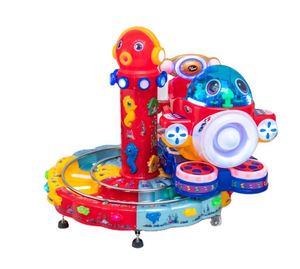 Juego de tren de monedas de dibujos animados para niños, tipo atracciones de feria, de gran venta - Product Image 1