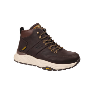 1018 Botas Mocasines de Cuero Genuino para Hombre con Forro Cálido, Punta Redonda, Cordones, Suela de Goma Acolchada, para Todas las Estaciones, Venta al Por Mayor - Product Image 3
