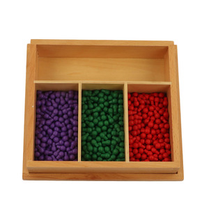 Juguete Montessori para bebé, tablero de madera con clavijas, ayuda <span class=keywords><strong>en</strong></span> enseñanza, Matemáticas - Product Image 2