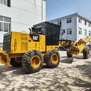 Second-hand CAT 140H Used Motor Grader In Stock Japan Origin Used Caterpillar Machine Stable Performance High Quality