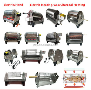 Mesin pemanggang kastanye gandum listrik kecil rumah tangga harga grosir/pemanggang kacang mete kacang kopi - Product Image 2