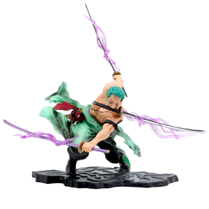 Figura de Acción de Anime en PVC con Diseño 3D de Minrong, <span class=keywords><strong>Roronoa</strong></span> <span class=keywords><strong>Zoro</strong></span> de 'One Piece', Modelo de Juguete en Caja - Product Image 4