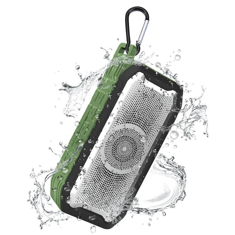 OEM water proof portable dj speaker sterio with mic wireless usb wired mini box bt speaker high powerful ipx7 waterproof speaker