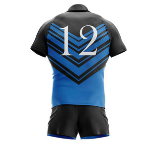 Uniforme de Rugby de Alta Calidad, Cómodo y Más Vendido, 100% Poliéster, Transpirable, de Secado Rápido, Uniforme de Equipo - Product Image 4