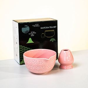Ensemble de bols à matcha de style japonais écologiques de luxe pour la cérémonie du thé, les cadeaux de mariage et les cadeaux pour la maison - Product Image 4