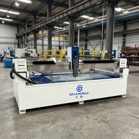 Máquina de Corte por Chorro de Agua de Cinco Ejes de Alta Precisión Qianrui para Azulejos de Piedra y Vidrio - Precio de Fábrica