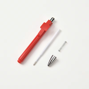 Bolígrafo deportivo personalizable de 1,0mm Bolígrafo de plástico personalizado Logotipo de marca personalizado Código QR <span class=keywords><strong>Semi</strong></span>-<span class=keywords><strong>Gel</strong></span> Tinta negra Escritura impresa UV - Product Image 4